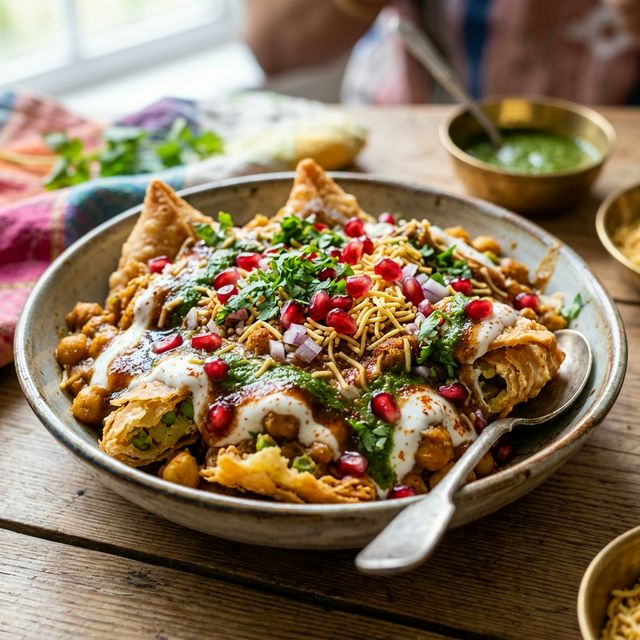 Special Samosa Chaat